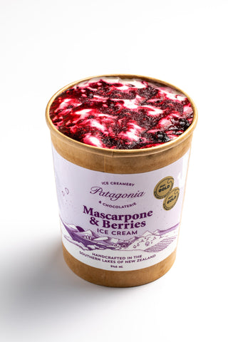 Mascarpone & Berries Ice Cream