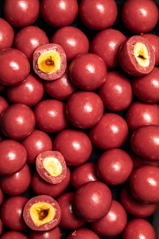 Pride Ruby Chocolate Coated Hazelnuts