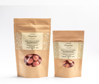 White Chocolate Coated Raspberries
