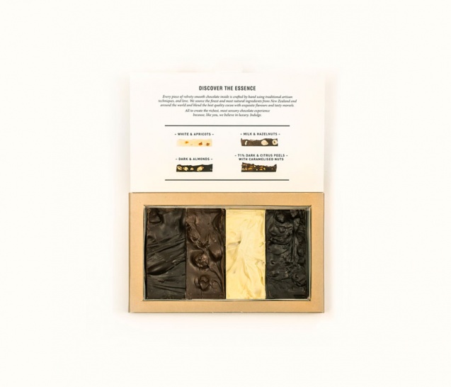 4 Piece Chocolate Bars Gift Box 2
