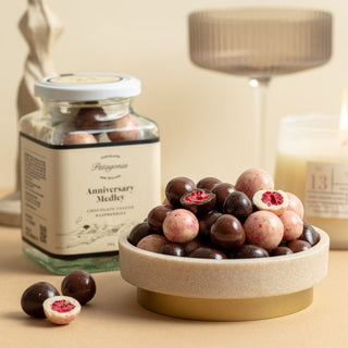 Anniversary Medley Chocolate Coated Raspberries