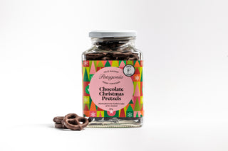 Chocolate Christmas Pretzels