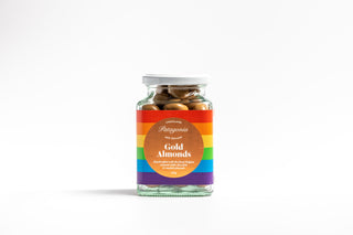 Pride Gold Chocolate Coated Almonds