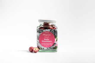 Ruby Chocolate Coated Hazelnuts
