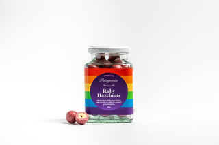 Pride Ruby Chocolate Coated Hazelnuts
